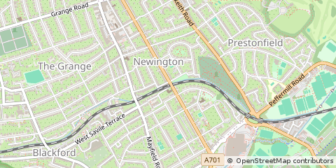 Map of Edinburgh