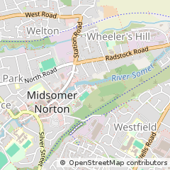 Map of Midsomer Norton