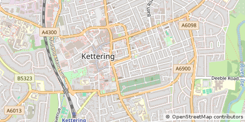 Map of Kettering