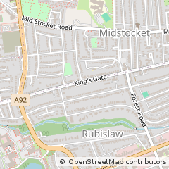 Map of Aberdeen