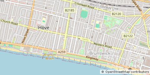 Map of Hove