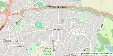 Map of Leeds
