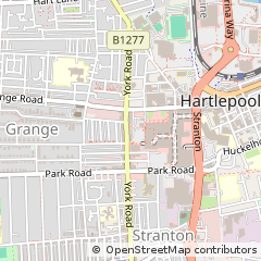Map of Hartlepool