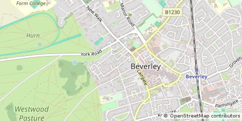 Map of Beverley