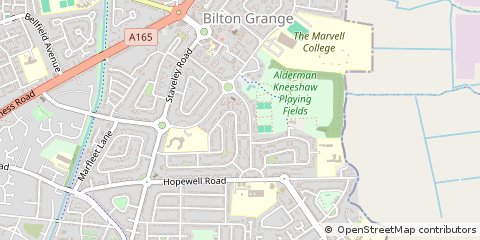 Map of Hull