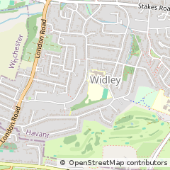 Map of Waterlooville, Hampshire