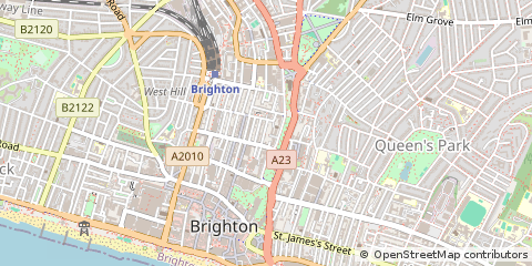 Map of Brighton