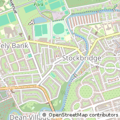 Map of Edinburgh, Midlothian