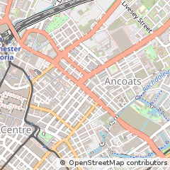 Map of Manchester