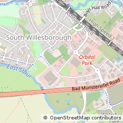 Map of Ashford, Kent