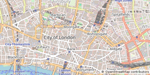 Map of London, Greater London