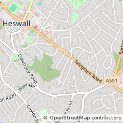 Map of Wirral