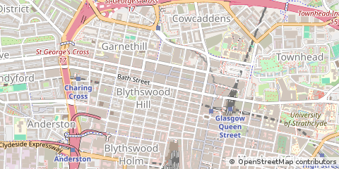 Map of Glasgow