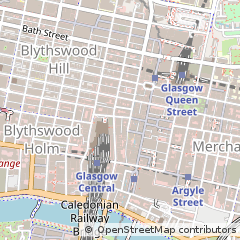 Map of Glasgow, Staffordshire