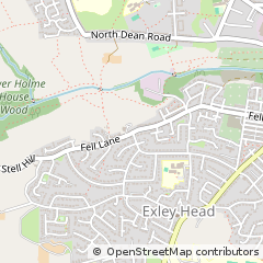 Map of Keighley