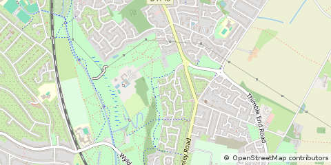 Map of Sutton Coldfield