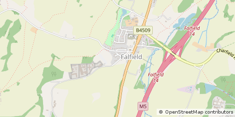 Map of Wotton-Under-Edge