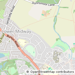 Map of Swadlincote