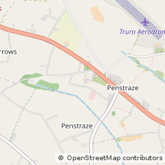 Map of Truro, Cornwall