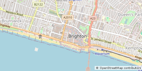 Map of Brighton