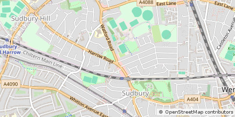 Map of Wembley
