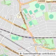Map of Wembley