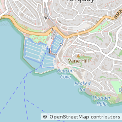 Map of Torquay, Devon
