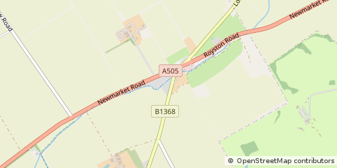 Map of Royston, Hertfordshire
