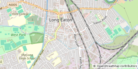 Map of Nottingham