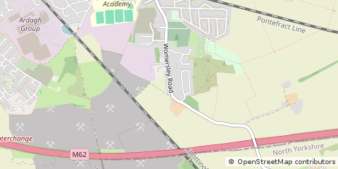 Map of Knottingley