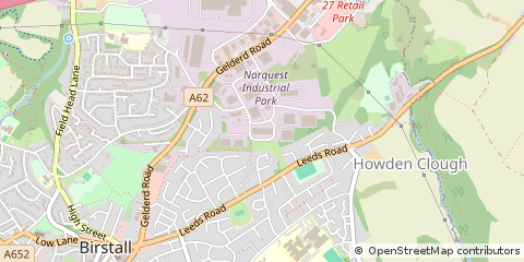 Map of Batley