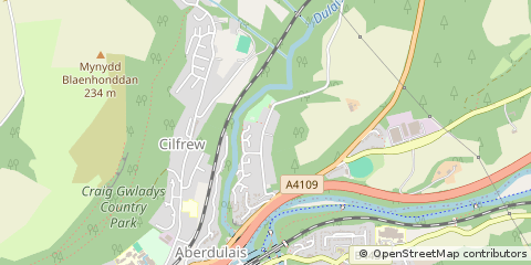Map of Neath, Neath Port Talbot