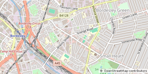 Map of Birmingham