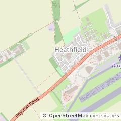 Map of Duxford, Cambridge