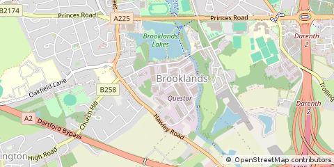 Map of Dartford
