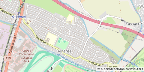 Map of Merseyside