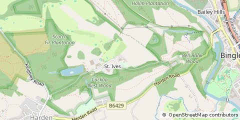 Map of Bingley