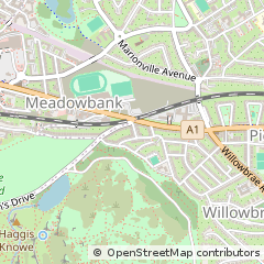 Map of Edinburgh