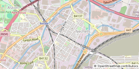 Map of Birmingham