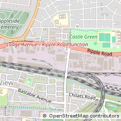 Map of Barking, Essex
