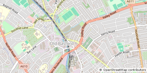 Map of Nottingham