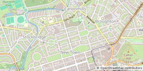 Map of Edinburgh