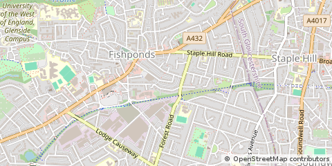 Map of Bristol