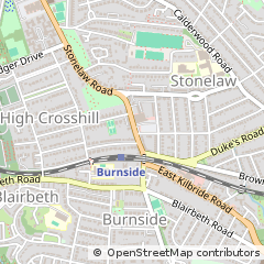 Map of Glasgow