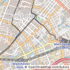 Map of Manchester