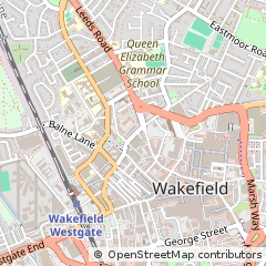 Map of Wakefield