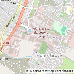 Map of Gloucester, Gloucestershire