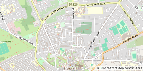 Map of Lincoln, Lincolnshire