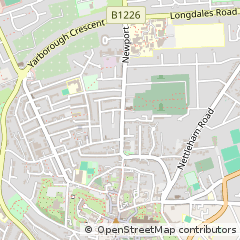 Map of Lincoln, Lincolnshire