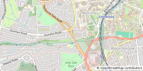 Map of Birmingham